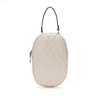 Women's Small Pu Leather Solid Color Classic Style Oval Zipper Phone Wallets sku image 4