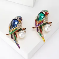 Cute Alloy Inlay Rhinestones Pearl Women's Brooches main image 1