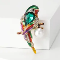 Cute Alloy Inlay Rhinestones Pearl Women's Brooches sku image 2