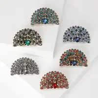 Retro Peacock Alloy Inlay Rhinestones Women's Brooches main image 1