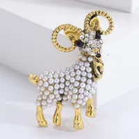 Simple Style Classic Style Sheep Alloy Women's Brooches main image 4