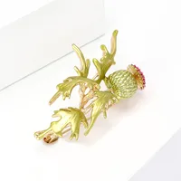 Simple Style Classic Style Leaf Alloy Enamel Women's Brooches main image 3