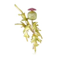 Simple Style Classic Style Leaf Alloy Enamel Women's Brooches main image 4