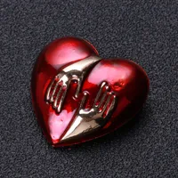 Simple Style Classic Style Heart Shape Alloy Women's Brooches main image 5