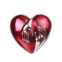 Simple Style Classic Style Heart Shape Alloy Women's Brooches sku image 1
