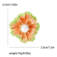 Vintage Style Classic Style Flower Alloy Women's Brooches sku image 2
