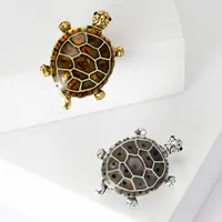 Simple Style Classic Style Tortoise Alloy Enamel Women's Brooches main image 1