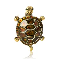 Simple Style Classic Style Tortoise Alloy Enamel Women's Brooches main image 5