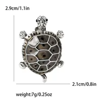 Simple Style Classic Style Tortoise Alloy Enamel Women's Brooches sku image 2