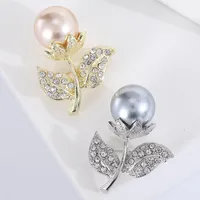 Elegant Shiny Flower Alloy Women's Brooches main image 1