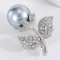 Elegant Shiny Flower Alloy Women's Brooches main image 5