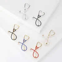 Simple Style Stethoscope Alloy Enamel Unisex Brooches main image 1