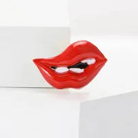 Simple Style Classic Style Lips Alloy Women's Brooches main image 1