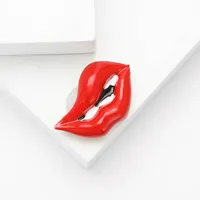 Simple Style Classic Style Lips Alloy Women's Brooches main image 4
