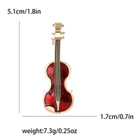 Lady Cello Alloy Women's Brooches main image 2