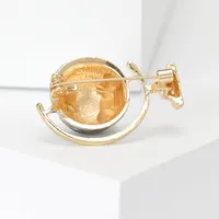 Simple Style Earth Alloy Enamel Women's Brooches main image 2