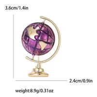 Simple Style Earth Alloy Enamel Women's Brooches sku image 1