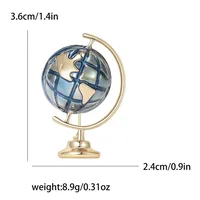 Simple Style Earth Alloy Enamel Women's Brooches sku image 2