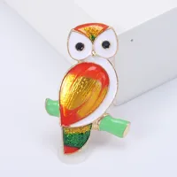 Casual Elegant Cute Owl Alloy Women's Brooches main image 3