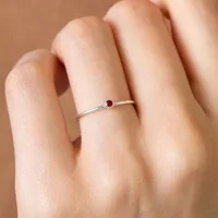 Basic Simple Style Geometric 304 Stainless Steel Zircon Women's Rings main image 4