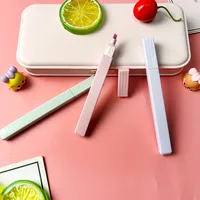 1 Set Solid Color Daily Ordinary Plastic Casual Nordic Style Marker Pen main image 3