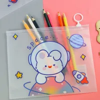1 Piece Cartoon Learning School PP Cartoon Style Cute Pencil Case main image 2