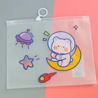 1 Piece Cartoon Learning School PP Cartoon Style Cute Pencil Case sku image 2