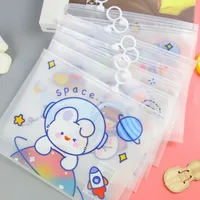 1 Piece Cartoon Learning School PP Cartoon Style Cute Pencil Case main image 1