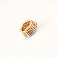 Simple Style Geometric Titanium Steel Mixed Metal Women's Rings main image 5