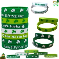 Simple Style Shamrock Letter Silica Gel Outdoor Decoration main image 1