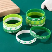 Simple Style Shamrock Letter Silica Gel Outdoor Decoration main image 2