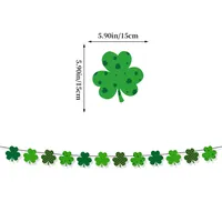 Cartoon Style Shamrock Letter Artificial Decorations sku image 4