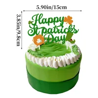 Cartoon Style Shamrock Letter Artificial Decorations sku image 2