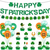 Cartoon Style Shamrock Letter Artificial Decorations sku image 8