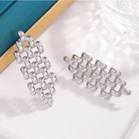 1 Pair Simple Style Heart Shape Flower Butterfly Plating 304 Stainless Steel Ear Studs sku image 9