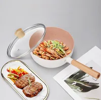 Casual Solid Color Aluminum Medical Stone Cookware 1 Piece main image 3