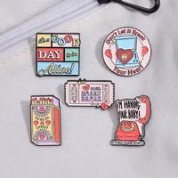 Casual Elegant Lady Geometric Alloy Stoving Varnish Unisex Brooches main image 6