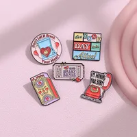 Casual Elegant Lady Geometric Alloy Stoving Varnish Unisex Brooches main image 5