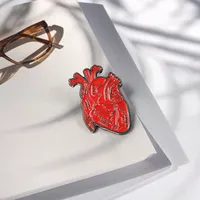 Novelty Letter Heart Alloy Stoving Varnish Unisex Brooches main image 4