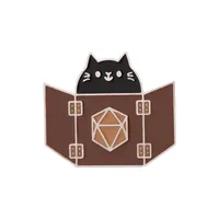 Cute Cat Alloy Stoving Varnish Unisex Brooches sku image 13