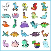 Cartoon Style Dinosaur Alloy Stoving Varnish Unisex Brooches main image 5