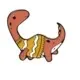 Cartoon Style Dinosaur Alloy Stoving Varnish Unisex Brooches sku image 16