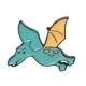 Cartoon Style Dinosaur Alloy Stoving Varnish Unisex Brooches sku image 20