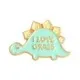 Cartoon Style Dinosaur Alloy Stoving Varnish Unisex Brooches sku image 25