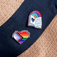 Simple Style Classic Style Rainbow Alloy Stoving Varnish Unisex Brooches main image 4