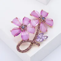 Elegant Simple Style Flower Alloy Women's Brooches main image 5