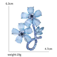 Elegant Simple Style Flower Alloy Women's Brooches main image 2