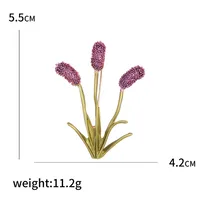 Pastoral Classic Style Flower Alloy Women's Brooches main image 2