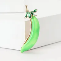 Pastoral Simple Style Pea Alloy Enamel Women's Brooches main image 1