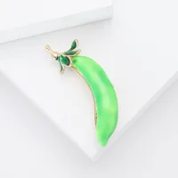Pastoral Simple Style Pea Alloy Enamel Women's Brooches main image 3